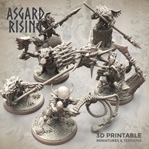 3D Printed Asgard Rising Forest Goblins Melee Set 28mm - 32mm Ragnarok D&amp;D - $8.81+