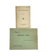 VTG A Key to Kentucky Soils Univ of Kentucky Ag Experiment Station Lot 1... - $436.37 MXN