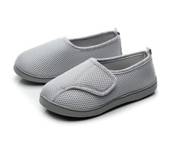 Women Shoes Home Soft Mesh Breathable Pregnant Slippers anti-slip Diabetic Arthr - £29.65 GBP
