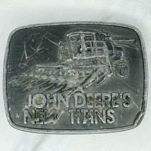 Deere and Company Vintage 1978 John Deere New Titans Belt Buckle - £15.86 GBP