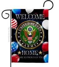 Welcome Home Army - Impressions Decorative Garden Flag G158627-BO - £17.15 GBP