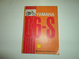 1970s Yamaha G6-s g6 s Service Repair Shop Manual FACTORY OEM BOOK 70s D... - £100.14 GBP