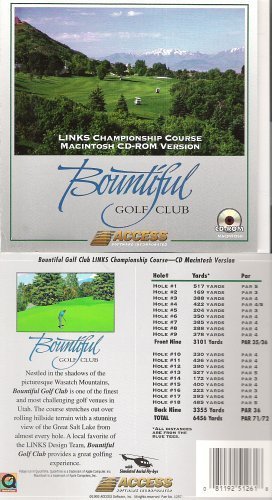 Bountiful Golf Club: Links Championship Course [CD] Mac - $0.89
