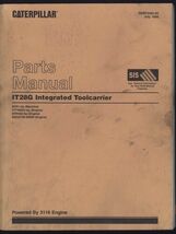 CATERPILLAR * SEBP2383-05 Parts Manual IT28G w 3116 Engine * Machine 8CR... - $29.65