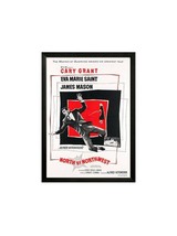 North by Northwest Movie Poster Finest Quality Framing - £37.57 GBP