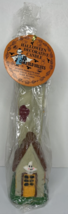 Vintage Good Old Values Halloween Tower Candle New in Packaging 9&quot; SKU H225 - £23.59 GBP