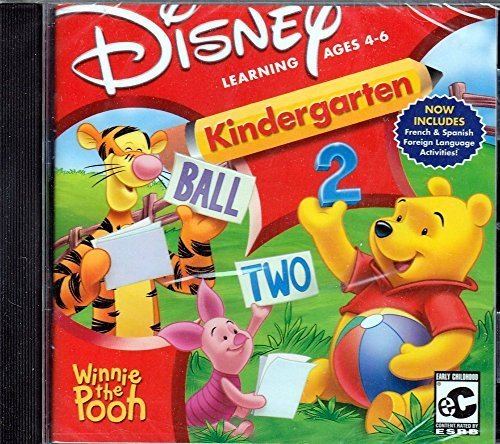 Winnie the Pooh Kindergarten w/French and Spanish (Jewel Case) [CD-ROM] ... - $1.09