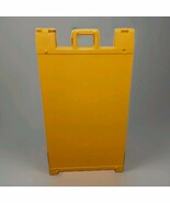 Signage Plasticade Deluxe Portable Folding Double Sided Sign Stand Orange - $148.50