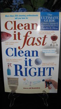 Clean it Fast Clean it Right by Jeff Bredenberg The Ultimate Cleaning Guide - £12.57 GBP