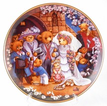 Franklin Mint Teddy Bear Wedding Limited Edition Heirloom Collection Pla... - £7.87 GBP