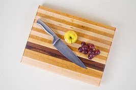 Walnut Cherry Maple 16x12x1.5 Cutting Board Charcuterie Cheese End Grain - £126.93 GBP