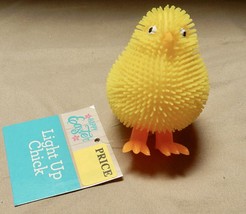 Easter Light Up Chick Yellow 3&quot; LED When Dropped Auto For Ages 3 &amp; Up NI... - $2.49