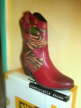Spring Step &quot;Billie Red &quot; Comfort Cowgirl Fashion Boot! - $125.00