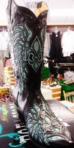 BLING! Bodacious Boot Rocker Cowgirl Svarowski Crystal  embellished Bato... - £398.87 GBP