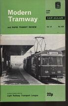 MODERN TRAMWAY MAGAZINE - VOL 37 - No.438 - June 1974 - $94.95 MXN