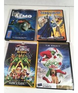 Kids DVD Lot 4  Megamind - Finding Nemo - Jimmy Neutron - Grinch That St... - £9.44 GBP