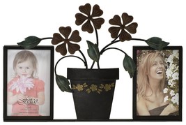 Fetco Home Decor Rosanna Frame with Flower Pot  - £16.83 GBP