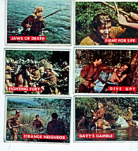 Topp&#39;s Cards - Davy Crockett - Green Back Cards -( Set of 6 - 1956) - £12.67 GBP