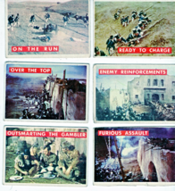 Topp&#39;s Cards - Davy Crockett - Green Back Cards -( Set of 6 - 1956) - £12.55 GBP