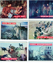 Topp&#39;s Cards - Davy Crockett - Green Back Cards -( Set of 6 - 1956) - £13.43 GBP