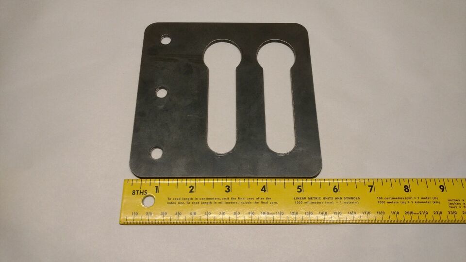 *NEW - HYDRAULIC HOSE HOLDER - ORGANIZER - HANGER - STORAGE - WELD - BOL... - $14.99