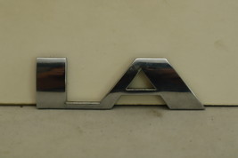 2002-2014 Cadillac Escalade Rear Tailgate “LA” Chrome Plastic Letter Emblem OEM - £4.71 GBP