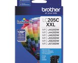 Brother Printer LC205C Super High Yield Ink Cartridge, Cyan - £25.81 GBP+