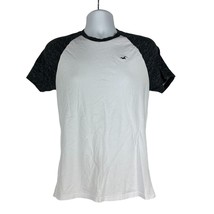 Hollister Men&#39;s Crew Neck Short Sleeved T-shirt Size S White/Black 100% ... - $14.00