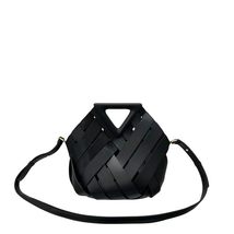Purses For Women Shoulder Bag Top Handle Bag Cow Leaher Woven Top Satchel Bag Cr - £99.56 GBP