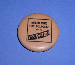 Sex Pistols Pinback Button Vintage Never Mind The bollocks - £11.79 GBP