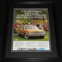 1978 Chevy Malibu Framed 11x14 ORIGINAL Vintage Advertisement - £31.30 GBP