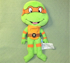 19" Teenage Mutant Ninja Turtles Seat Pets Michelangelo Seat Belt Cover Plush - £8.49 GBP