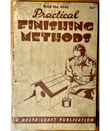 1949 Delta tool book &quot; practical finishing methods&quot; Delta-Craft  - $29.95