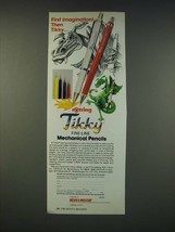 1990 Koh-i-noor Rotring Tikky Fine-Line Mechanical Pencils  Ad - $18.49