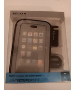 Belkin F8Z334 Black Fast Fit Armband With Cable Capsule For iPhone 3G New  - $21.99