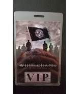 WHITE CHAPEL - ORIGINAL OUR ENDLESS WAR TOUR 2014 LAMINATE BACKSTAGE PASS - $100.00