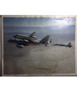 NASA 8&quot; x 10&quot; printed photo of Space Shuttle Orbiter &amp; 747 Carrier Aircraft - $9.89
