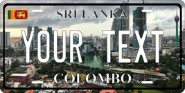 Sri Lanka Colombo City License Plate Custom Auto Bike Motorcycle Tag - $10.59+