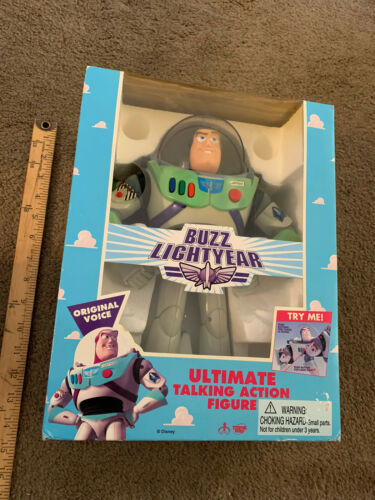 Toy Story Electronic Talking Buzz Lightyear Thinkway 1995 new factory sealed - $643.50