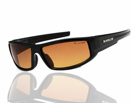 FairwayNight Shot™ Shinny Black Sunglasses - £30.33 GBP