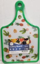 Plastic Cutting Board with handle (12&quot;x7&quot;) PINEAPPLES &amp; CACTUSES, Kitche... - £11.63 GBP