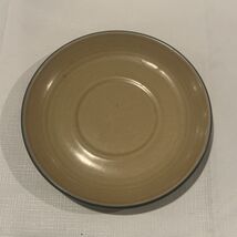 Pfaltzgraff Replacement 6" Saucer Blue Edge Tan Plate - $9.90