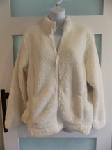CROFT &amp; BARROW COCONUT SHERPA JACKET SIZE M WOMEN&#39;S NEW - $30.00