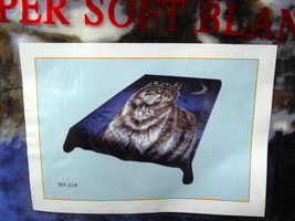 Wolf Moon Outdoor Queen Size Blanket - £46.62 GBP