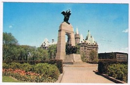 Postcard National War Memorial Confederation Square Ottawa Ontario - £2.32 GBP