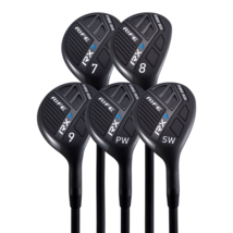 Mens Rife Golf RX7 Hybrid Irons Set #7-SW Regular Flex Graphite Right Ha... - $274.35
