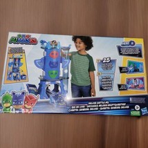 PJ Masks Deluxe Battle HQ Preschool Toy Playset + 2 Action Figures + Veh... - $45.00