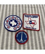 Vintage Bell  TELEPHONE PIONEERS OF AMERICA Patch Texas campers - $10.13