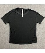 Lululemon Top Womens 4 Black Lightweight Performance Viscose Blend Adults - $41.79 CAD