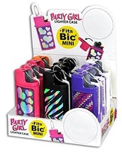 Party Girl Mini Lighter Case   One Case With Random Design And Color [Misc.] - £2.34 GBP